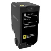 Lexmark CS725 Cartucho de toner amarillo de alto rendimiento