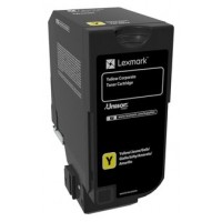 Lexmark CS720, CS725, CX725 Cartucho Corporativo amarillo (3 000 paginas)