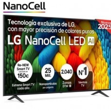 TELEVISOR LG 75NANO80A6B-DU112 TELEVISOR LG 75NANO80A6B