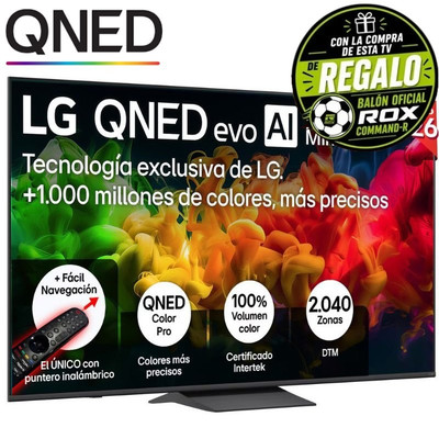 TELEVISOR LG 75QNED8EB3A-DU142 TELEVISOR LG 75QNED8EB3A