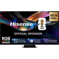 TELEVISOR 75"" RGB MINILED UHD 4K QUANTUM DOT 180Hz 75UR9S SMART TV HISENSE (Espera 4 dias)-536SX TELEVISOR 75"" RGB MINILED UHD 4K QUANTUM DOT 180Hz 75UR9S SMART TV HISENSE (Espera 4 dias)