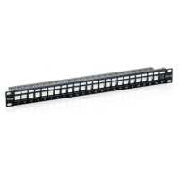 PATCH PANEL 24 PUERTOS CAT.6 APANTALLADO VACIO COLOR