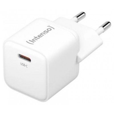Intenso | Cargador pared GaN W30C USB-C|blanco