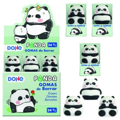 EXPOSITOR CON 24 GOMAS DE BORRAR PANDA DOHE 79635 (Espera 4 dias)