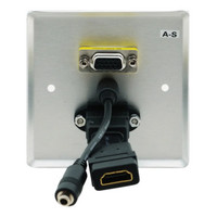 (CONSULTAR STOCK) KRAMER ROOM CONNECTIVITY CONNECT - ROOM CONNECTIVITY PASSIVE WALL PLATE 15−PIN HD, 3.5MM AUDIO, USB & HDMI-MODEL (WXA-HU/US(W)) (80-000231) (Espera 4 dias)-20SX (CONSULTAR STOCK) KRAMER ROOM CONNECTIVITY CONNECT - ROOM CONNECTIVITY PASSIVE WALL PLATE 15−PIN HD, 3.5MM AUDIO, USB & HDMI-MODEL (WXA-HU/US(W)) (80-000231) (Espera 4 dias)