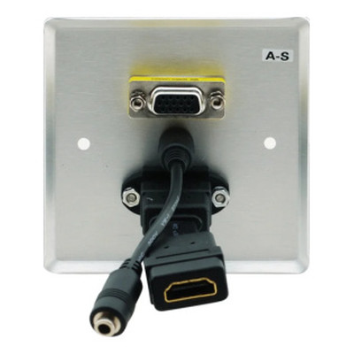 (CONSULTAR STOCK) KRAMER ROOM CONNECTIVITY CONNECT - ROOM CONNECTIVITY PASSIVE WALL PLATE 15−PIN HD, 3.5MM AUDIO, USB & HDMI-MODEL (WXA-HU/US(W)) (80-000231) (Espera 4 dias)-SX20 (CONSULTAR STOCK) KRAMER ROOM CONNECTIVITY CONNECT - ROOM CONNECTIVITY PASSIVE WALL PLATE 15−PIN HD, 3.5MM AUDIO, USB & HDMI-MODEL (WXA-HU/US(W)) (80-000231) (Espera 4 dias)