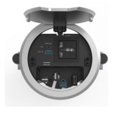 Kramer Electronics RTBUS-28XL Universal Negro, Plata Corriente alterna Carga rápida Interior (Espera 4 dias)