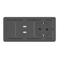 Kramer Electronics T-IN2-REC1(B) Negro (Espera 4 dias)