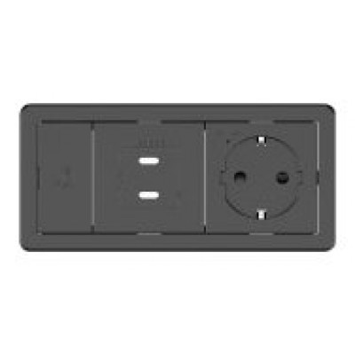 Kramer Electronics T-IN2-REC1(B) Negro (Espera 4 dias)