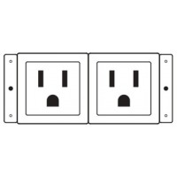 Kramer Electronics TS-2US toma de corriente (Espera 4 dias)