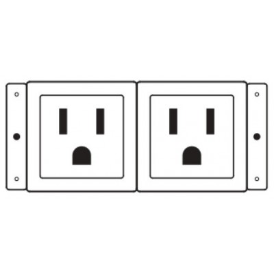 Kramer Electronics TS-2US toma de corriente (Espera 4 dias)-SX27 Kramer Electronics TS-2US toma de corriente (Espera 4 dias)