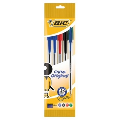 BOLIGRAFO TINTA BIC SURTIDO X5