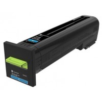 Lexmark CX825 Cartucho de toner cian rendimiento extra alto