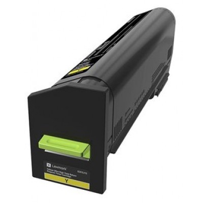 Lexmark CX860 Cartucho de toner amarillo de rendimiento ultra alto Retornable