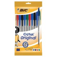 BOLIGRAFO TINTA BIC SURTIDO X10