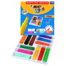 ESTUCHE 144 ROTULADORES DE 12 COLORES DIFERENTES BIC 887837 (Espera 4 dias)