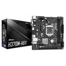 Asrock H370M-HDV placa base Intel® H370 LGA 1151 (Zócalo H4) ATX (Espera 4 dias)