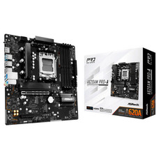 PLACA ASROCK A620AM PRO-A,AMD,AM5,A620A,4DDR5,256GB,HDMI,2SATA6+2M.2,7USB3.2,2.5GBLAN,MATX (Espera 4 dias)