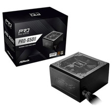 FUENTE ALIMENTACION ASROCK PRO-650B,PSU,850W,BRONZE (Espera 4 dias)-SX18 FUENTE ALIMENTACION ASROCK PRO-650B,PSU,850W,BRONZE (Espera 4 dias)