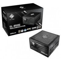 FUENTE ALIMENTACION ASROCK SL-850G,PSU,850W,80 PLUS GOLD,135MM,MODULAR,PCI-E 5.1 (12+4pin)x1,PCI-E (6+2 pin)x3,SATA (5 pin)x9 (Espera 4 dias)