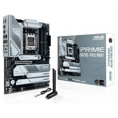 ASUS PRIME X670E-PRO WIFI AMD X670 Socket AM5 ATX (Espera 4 dias)