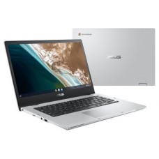 ASUS Chromebook CX1400FKA-EC0077 - Ordenador Portátil 14" Full HD (Intel Celeron N4500, 8GB RAM, 128GB eMMC, UHD Graphics, ChromeOS) Plata Transparente - Teclado QWERTY español (Espera 4 dias)