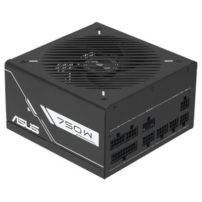 FUENTE ALIMENTACION ASUS PRIME-750G,PSU,750W,80PLUS GOLD,PFC,MB 24/20-PINX1,SATAX5,PCI-E 16-PINX1,PCI-E 8-PINX3,CPU 4+4-PINX2 (NEGRO) (Espera 4 dias)