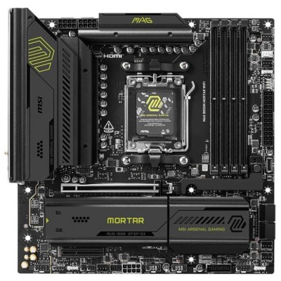 MSI Placa Base MAG B850M MORTAR WIFI mATX AM5