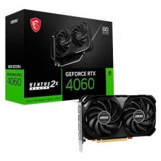 MSI GEFORCE RTX 4060 VENTUS 2X BLACK 8G OC tarjeta gráfica NVIDIA 8 GB GDDR6 (Espera 4 dias)