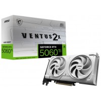 VGA MSI RTX 5060 TI 16G VENTUS 2X OC WHITE PLUS,NV,RTX5060TI,16GB,GDDR7,128BIT,1HDMI+3DP,STORMFORCE FAN (2 VENTILADORES) (Espera 4 dias)-70SX VGA MSI RTX 5060 TI 16G VENTUS 2X OC WHITE PLUS,NV,RTX5060TI,16GB,GDDR7,128BIT,1HDMI+3DP,STORMFORCE FAN (2 VENTILADORES) (Espera 4 dias)