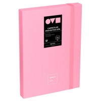 CAJA DE PROYECTOS 3CM EN POLYFOAM UNEQUAL MINIMAL ROSA GRAFOPLAS 91271053 (Espera 4 dias)