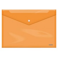 SOBRES POLIPROPILENO BROCHE NARANJA FOLIO APAISADO 335X235 DOHE 91478 (MIN10) (Espera 4 dias)