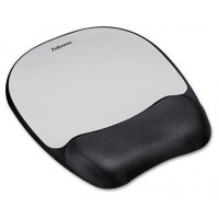 ALFOMBRILLA CON REPOSAMUÑECAS RATON M.FOAM PLATA FELLOWES 9175801 (Espera 4 dias)
