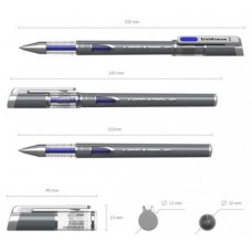 BOLÍGRAFO DE GEL MEGAPOLIS GEL, TINTA COLOR: AZUL ERICH KRAUSE 92 (MIN12) (Espera 4 dias)