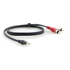 Kramer Electronics C-A35M/2RAM-15 cable de audio 4,6 m 3,5mm 2 x RCA Negro (Espera 4 dias)-SX5 Kramer Electronics C-A35M/2RAM-15 cable de audio 4,6 m 3,5mm 2 x RCA Negro (Espera 4 dias)