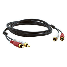 Kramer Electronics C-2RAM/2RAM-3 cable de audio 0,9 m 2 x RCA Negro (Espera 4 dias)-SX3 Kramer Electronics C-2RAM/2RAM-3 cable de audio 0,9 m 2 x RCA Negro (Espera 4 dias)
