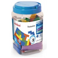 JUEGO DIDACTICO PENTOMINOS DE COLORES MINILAND 95219 (Espera 4 dias)