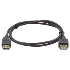 Kramer Electronics USB-A (M) to USB-A (F) 2.0, 0.3m cable USB 0,3 m USB A Blanco (Espera 4 dias)