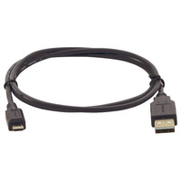 Kramer Electronics C-USB/MICROB-6 cable USB 1,8 m USB 2.0 USB A Micro-USB B Negro (Espera 4 dias)-1SX Kramer Electronics C-USB/MICROB-6 cable USB 1,8 m USB 2.0 USB A Micro-USB B Negro (Espera 4 dias)