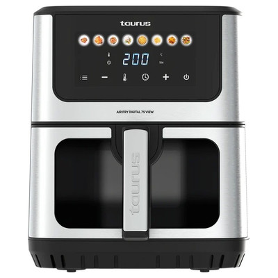 PAE FREIDORA DE AIRE TAURUS DIGITAL 7S VIEW 6.5L 1600W