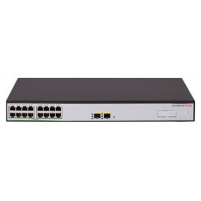 H3C LS-1600V2-18P-GL switch Gestionado Gigabit Ethernet (10/100/1000) Gris, Negro (Espera 4 dias)