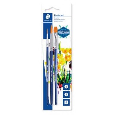 Staedtler 989-SBK3-3 pincel para bellas artes 3 pieza(s) (Espera 4 dias)