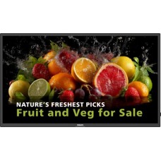 PHILIPS 24x7 ( ANDROID 11 SoC) 98" D-LINE, UHD, 600CD, 24/7 LANDSCAPE & PORTRAIT, ANDROID 14, MEDIAPLAYER, FULL FAILOVER, WIFI & BT, WAVE READY (98BDL5050D/00) (Espera 4 dias)