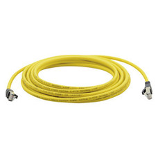Kramer Electronics PC6A-LS503-0.5M cable de red Amarillo 0,5 m Cat6a S/FTP (S-STP) (Espera 4 dias)