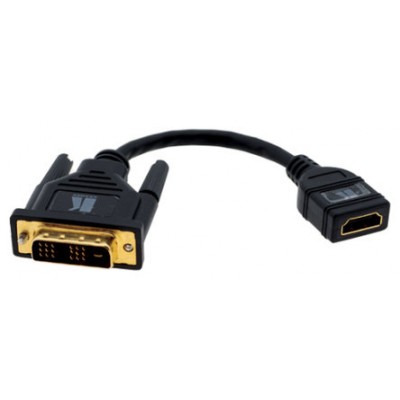 Kramer Electronics DVI-D (M) - HDMI (F) Negro (Espera 4 dias)