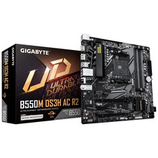 PLACA BASE GIGABYTE B550M DS3H AC R2  AM4 MATX 4XDDR4