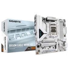 PLACA GIGABYTE B850M EAGLE WIFI6E ICE (BLANCO),AMD,AM5,B850,4DDR5,256GB,1HDMI+1DP,4SATA3+3M.2,GBELAN+WIFI6E+BT5.3,4USB3.2,MATX (Espera 4 dias)-SX35 PLACA GIGABYTE B850M EAGLE WIFI6E ICE (BLANCO),AMD,AM5,B850,4DDR5,256GB,1HDMI+1DP,4SATA3+3M.2,GBELAN+WIFI6E+BT5.3,4USB3.2,MATX (Espera 4 dias)