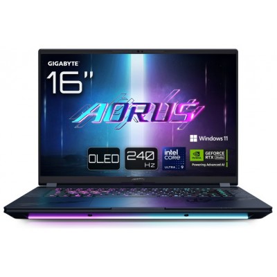 GIGABYTE PORTATIL AORUS MASTER 16 BZHC6ESE64SP,iULTRA 9 275HX,32GB DDR5,SSD 1TB,16” IPS 240Hz QHD OLED,RTX5090/24GB,W11 PRO (Espera 4 dias)