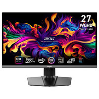 MSI MPG 271QRX QD-OLED pantalla para PC 67,3 cm (26.5") 2560 x 1440 Pixeles Wide Quad HD QDOLED Negro (Espera 4 dias)-134SX MSI MPG 271QRX QD-OLED pantalla para PC 67,3 cm (26.5") 2560 x 1440 Pixeles Wide Quad HD QDOLED Negro (Espera 4 dias)