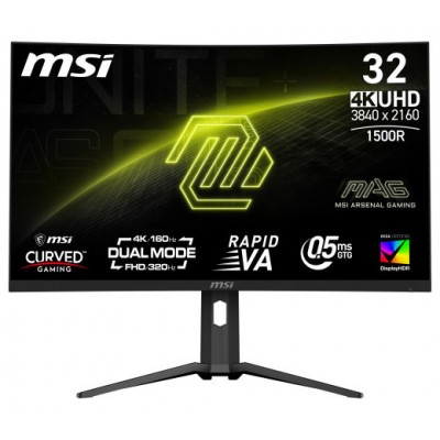 MSI MAG 321CUPDF pantalla para PC 80 cm (31.5") 3840 x 2160 Pixeles 4K Ultra HD LCD Negro (Espera 4 dias)